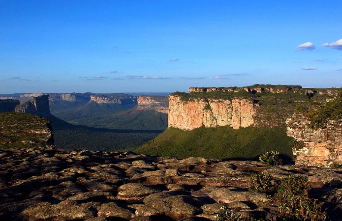 The variety of terrain makes Chapada Diamantina very different from Brazil's coastal landscapes.